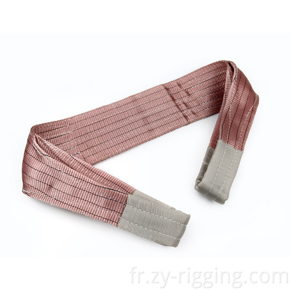 Flat webbing sling